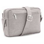 Kipling Basic Abanu M Sac bandouli&eacute;re 24 cm grey gris
