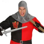 Ruedelafete Glaive gris avec étui, 51 cm