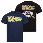 Retour vers le futur Hommes T-shirt Lot de 2 GBMPK467MUL