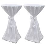 VidaXL Housse de table avec ruban (80 cm)