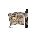Abystyle ONE PIECE - Set 2 Posters Chibi 52x38 - Wanted Luffy & Ace