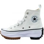 Converse Chaussures casual montantes en toile à plateforme Run Star Hike Blanc - Taille 35