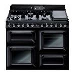 Smeg TR4110 - Centre de cuisson mixte gaz 7 brûleurs avec fours électriques
