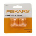Fiskars 9675T - Lot de 2 lames de rechange TripleTrack, coupe droite