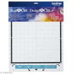 Brother Accessoire Scan'n'cut - Support adh&eacute;sif &agrave; faible adh&eacute;rence 30,5 x 30,5 cm