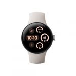 Google PIXEL WATCH 3 41MM 4G LTE ARGENT POLI BRACELET PORCELAINE