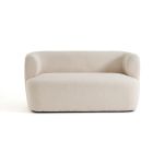 Canapé 2 places bouclette, Nidou Beige Couleur Beige Taille 2 Places