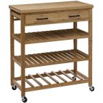 Five Desserte 3 Niveaux Bambou "Linha" 90cm Naturel