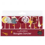 Scrapcooking Bougies - Sorcier - 8 cm - 8 pcs