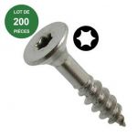 Acton 623095X60/36 - Vis pour agglomere tete fraisee six lobes filetage partiel - inox a2 tx25 5.0x60/36