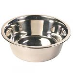 Trixie Ecuelle en acier inox adapté au bar pour chiens Contenance 0,75 litre Diamètre 15 cm