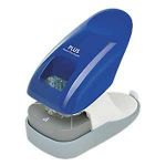 Plus Japan Paper Clinch SL-112A-EU Agrafeuse sans agrafe 10 feuilles bleu