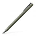 Faber-Castell Stylo plume Neo Slim Aluminium Vert M