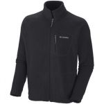 Columbia Veste Polaire en molleton Zippée pour Homme Jumper, FAST TREK II FULL ZIP FLEECE, Polyester Micropolaire, Noir, Taille: M, AM3039