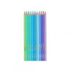 Legami Set de 12 crayons de couleur - live colo