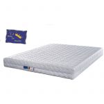 King Of Dreams Matelas 20 cm 90x200 Souple Mousse Ind&eacute;formable D&eacute;houssable + Prot&egrave;ge Matelas + Oreiller M&eacute;moire de Forme OFFERTS 90