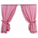 CARRE D AZUR Unisexe Rideaux Bonne Femme Couleur : Blanc larg 90 cm Taille : 120X90 feuillages
