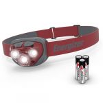 Energizer Lampe Frontale LED Vision HD+ Focus, Lampe Puissante 315 Lumens, R&eacute;sistante &agrave; l'Eau, Piles Incluses [Exclusivit&eacute; Amazon]