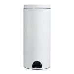 Rossignol 90233 Poubelle à pédale 30l blanc elora