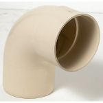 GIRPI Coude 87.3&deg; pvc sable G D&eacute;v.33 cm Diam.100 mm