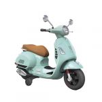 Porteur Turbo Challenge Vespa Avec Siege En Cuir Vert D Eau