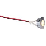 SLV DEKLED, encastré, rond, gris argent, 1W LED3000K - argent métallisé