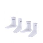 Esprit FALKE SK2 Stripes, Chaussettes De Ski Mixte enfant, Laine Mérinos, Bleu