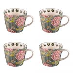 Table passion Coffret de 4 tasses - Cottage
