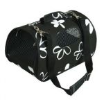 Zolux Flower S - Panier de transport tissu noir 36cm