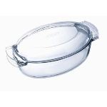 Pyrex Cocotte Classic ovale en verre (4,5 L)