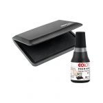 Colop Set cassette d'encrage + encre, noir