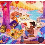 Puzzle 1000 pièces : Sérénade du coucher de soleil