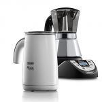 Delonghi Alicia Plus EMKP 42B+EMF2W - Cafetière électrique et mousseur à lait
