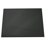 Durable Sous-main coloris noir avec rabat transparent 65 x 52 cm