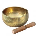 Bol chantant tibétain de méditation avec maillet - Diam 10 cm - Vivezen