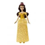 Princesses Poupée Belle articulée avec Tenue Scintillante et Accessoires Dont Chaussures et diadème, Jouet Enfant, Dès 3 Ans, HLW11
