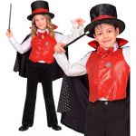Ruedelafete W WIDMANN MILANO Party Fashion - Costume enfant sorcier pour gar&ccedil;ons et filles, magicien, d&eacute;guisement Halloween, carnaval