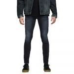 Jack & Jones Intelligence - Liam - Jean skinny stretch - Noir/bleu