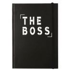 Carnet De Notes A5 "t Boss" 21cm Noir Prix