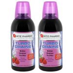 Forté pharma Turbodraine minceur goût framboise - 2 x 500 ml