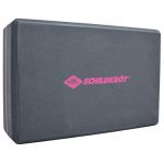Schildkröt Fitness Yoga Block taille 22,5 x 15 x 7,5 cm, noir
