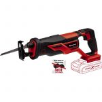 Einhell Scie sabre sans fil te-ap 18/26 Li-Solo Power X-Change (18 v, hauteur de course 26 mm, profondeur de coupe 18 cm dans le bois, Livré avec une lame)