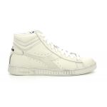 Diadora Game L High Waxed, Chaussure de Piste d'athltisme Mixte, Blanc, 45 EU