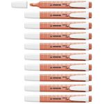 Stabilo Swing cool gÂteau marqueur fluorescent coral doux -10u-