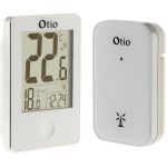 Otio Thermometre avec capteur exterieur sans fil Blanc