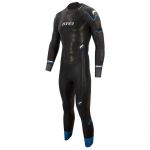 Zone3 Advance Wetsuit Men, black/blue/gun metal S Combinaisons néoprènes