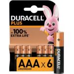 Duracell Pile AAA X6 PLUS