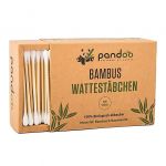 Pandoo Bambus Wattest&auml;bchen - 100 % biologisch abbaubar