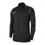 Nike Park20 Rain Jacket Veste Mixte Enfant, Black/White/(White), FR : S (Taille Fabricant : S)