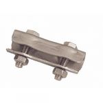 Pramac Serre-c&acirc;bles plats &agrave; 2 boulons inox diam&egrave;tre c&acirc;ble 3 mm en bo&icirc;te de 5